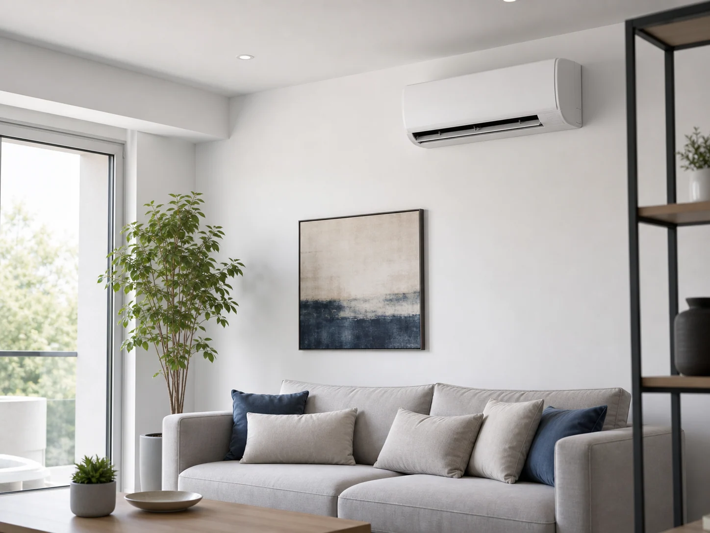 Split 12.000 BTU instalado en living
